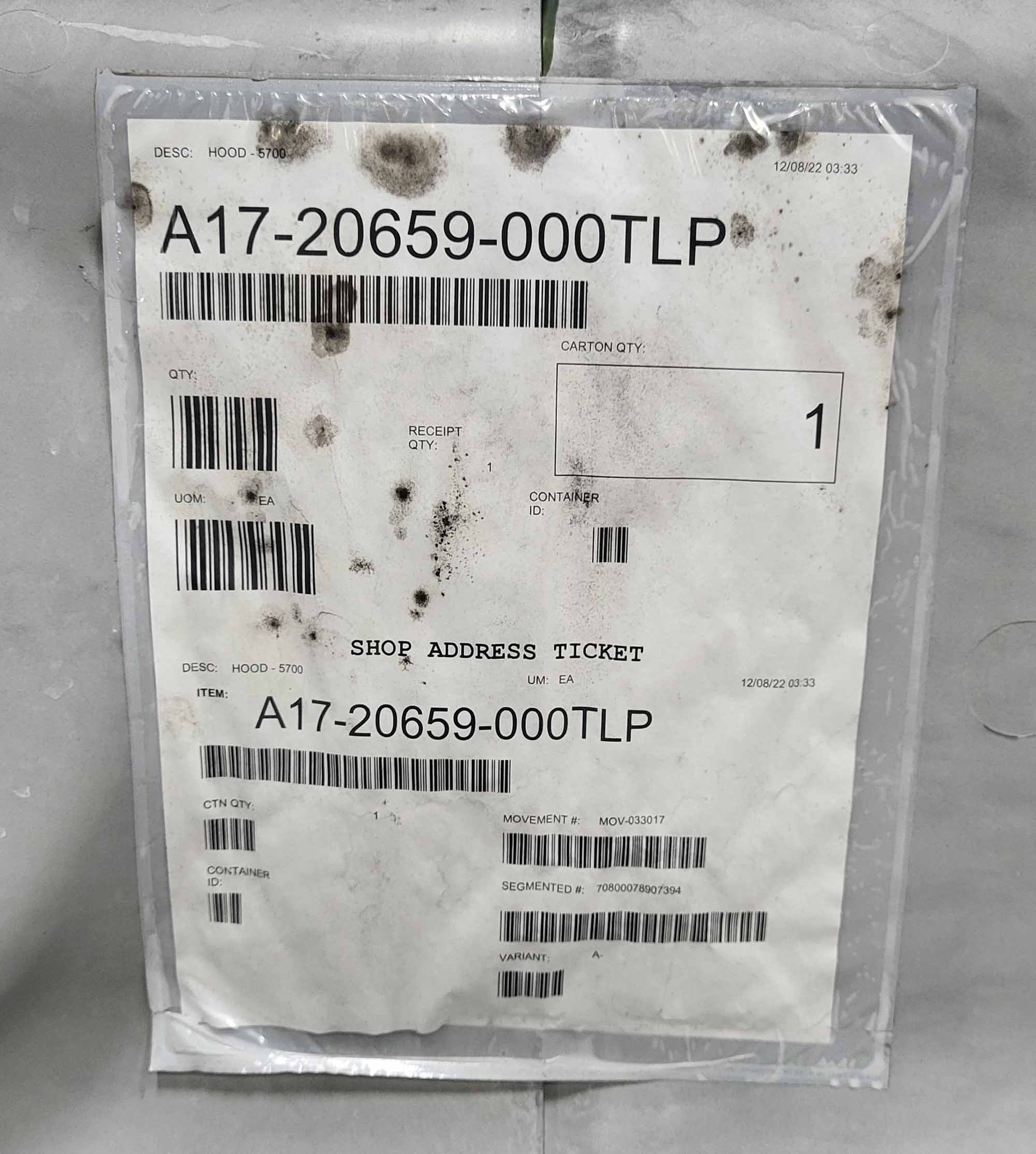 Western Star 57X  OEM Take-Off Hood, U2320 - Image 15